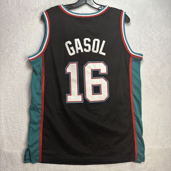 Mitchell & Ness NBA Swingman Jersey Grizzlies 2001 Pau Gasol Black size Medium - Picture 9 of 10